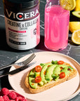 CREATINE X COLLAGEN X CAFFEINE | RASPBERRY LEMONADE