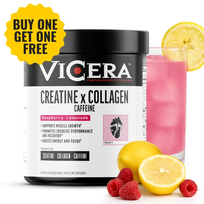 CREATINE X COLLAGEN X CAFFEINE | RASPBERRY LEMONDADE - VICERA