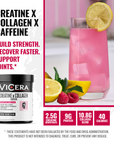 CREATINE X COLLAGEN X CAFFEINE | RASPBERRY LEMONADE