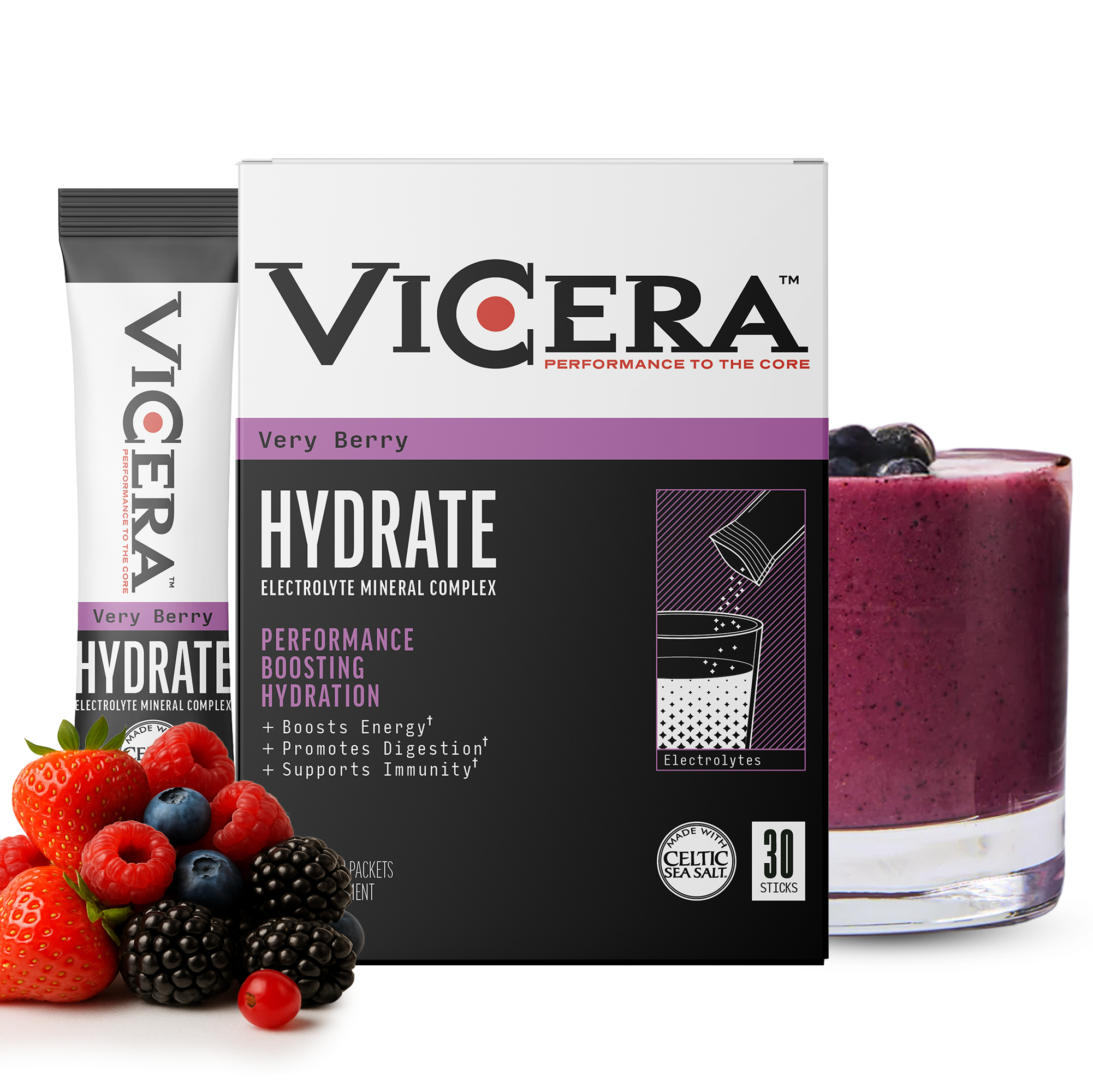 HYDRATE | VERY BERRY | ENHANCE HYDRATION - VICERA