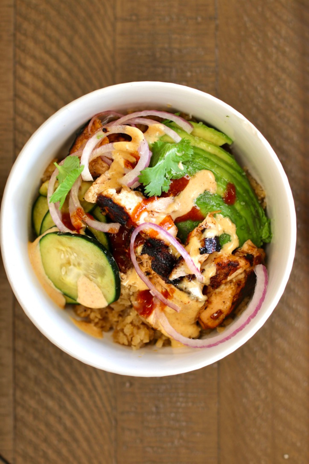 Spicy Salmon Power Bowls