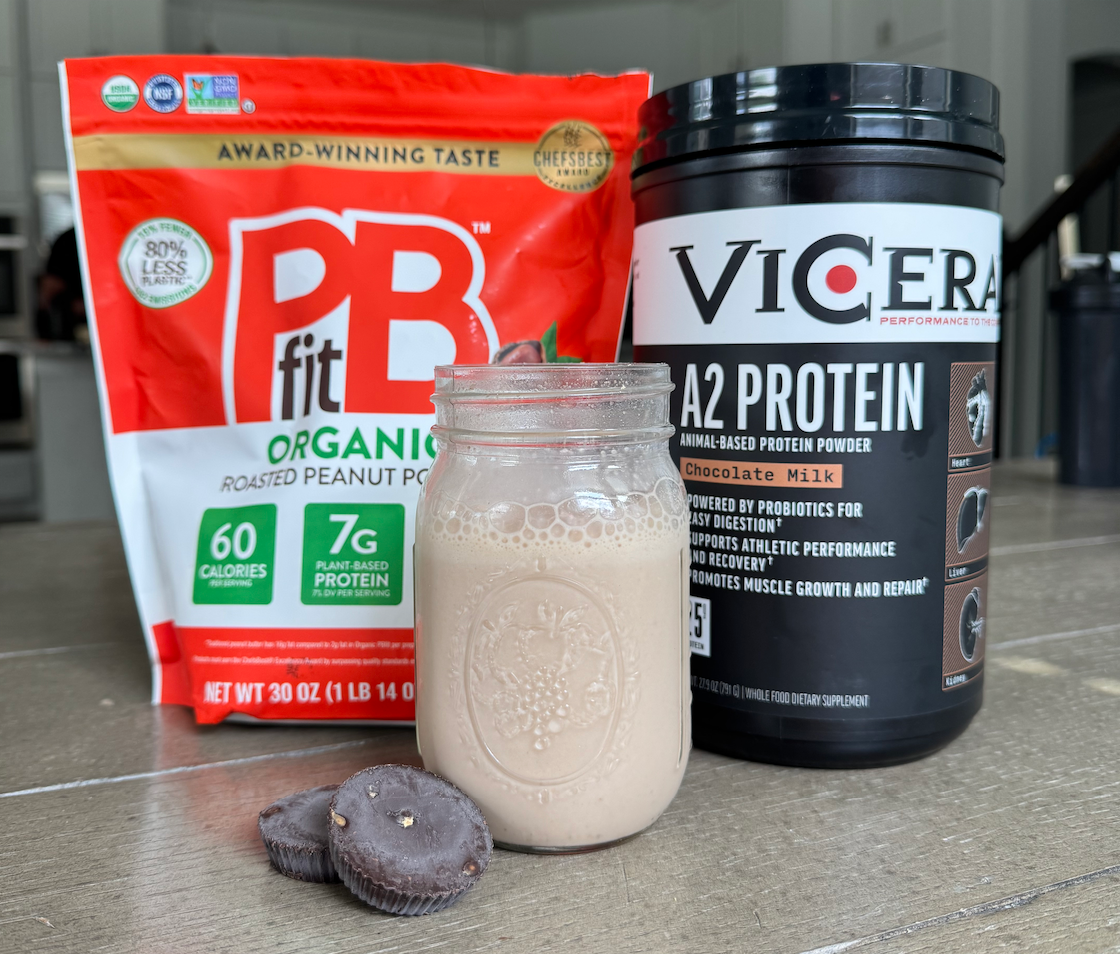 Chrissy's Peanut Butter Cup Protein Shake