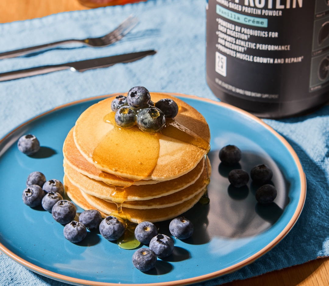 Cottage Cheese Protein Pancakes