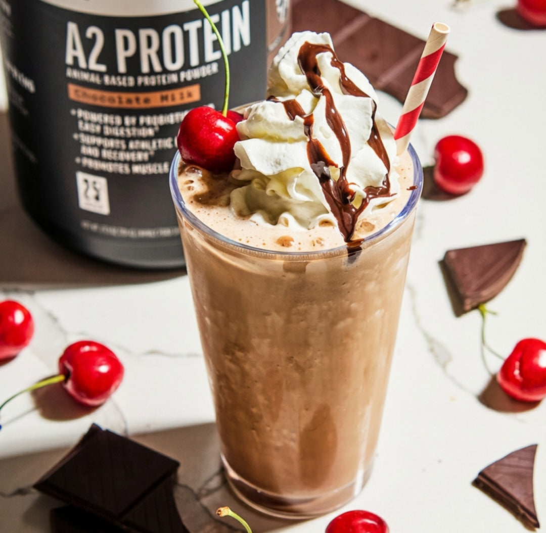 Chocolate Cherry Protein Shake